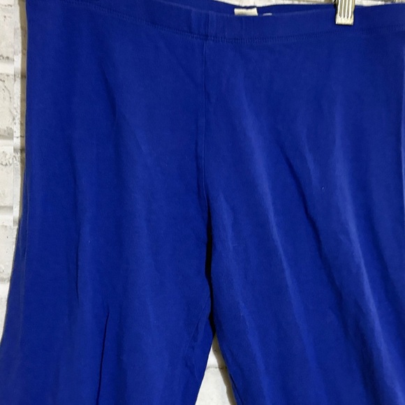 Forever 21 Royal Blue Leggings capri size large - Picture 5 of 6
